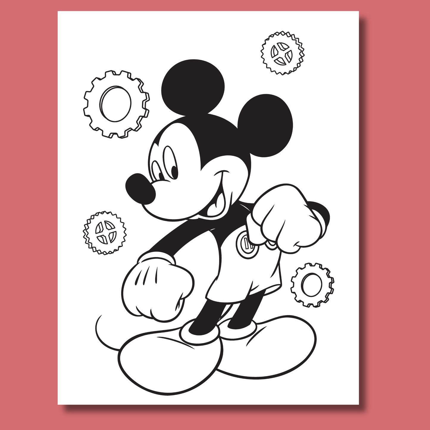 Disney Junior Mickey Mouse Clubhouse Jumbo Colouring Book