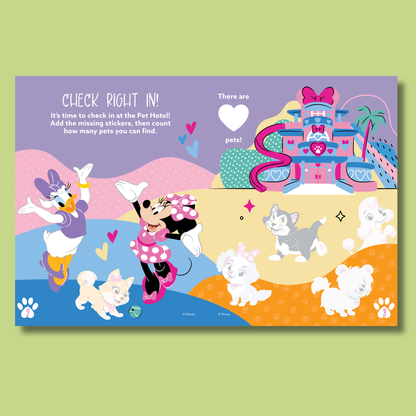 Disney Junior Minnie's Bow Toons Sticker Activity Book