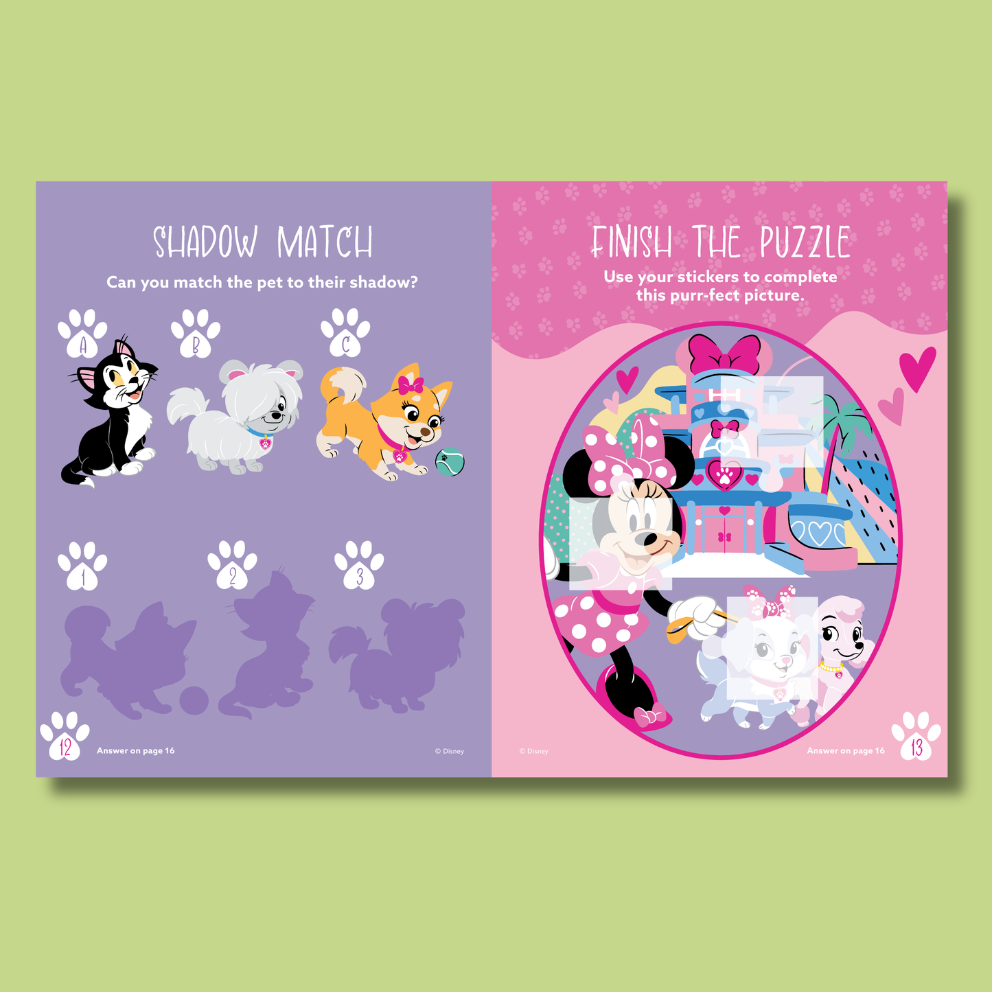 Disney Junior Minnie's Bow Toons Sticker Activity Book