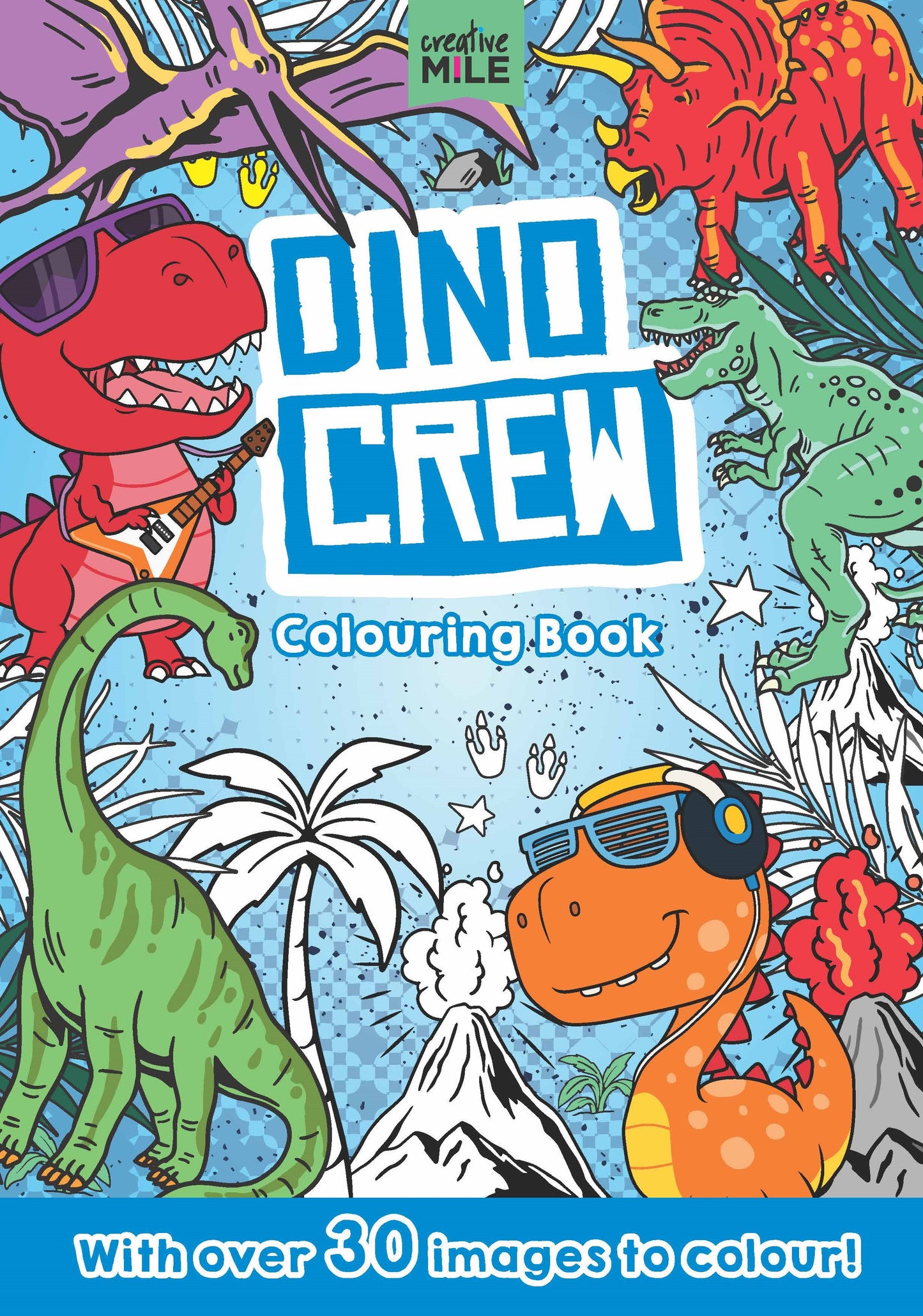 Dino Crew Colouring Book