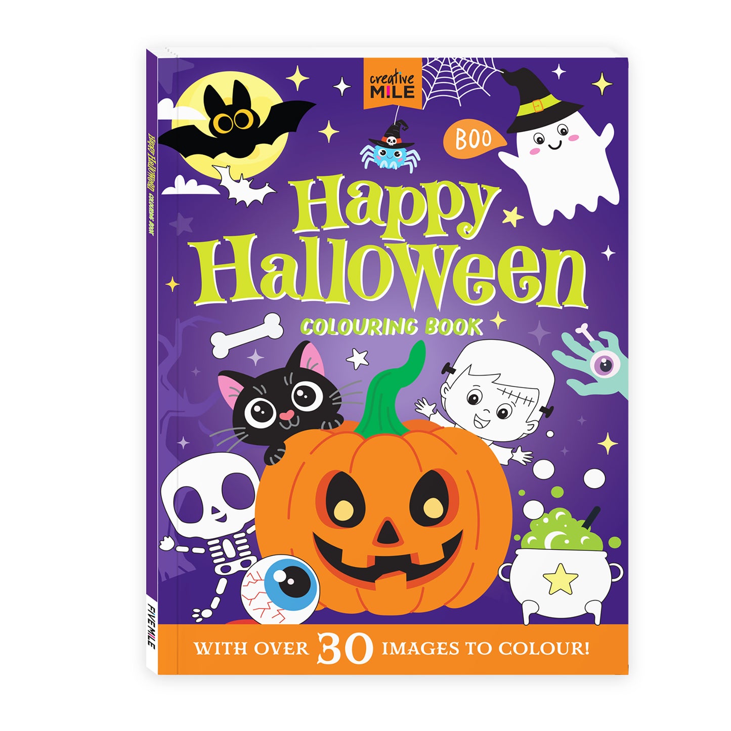 Happy Halloween Colouring Book