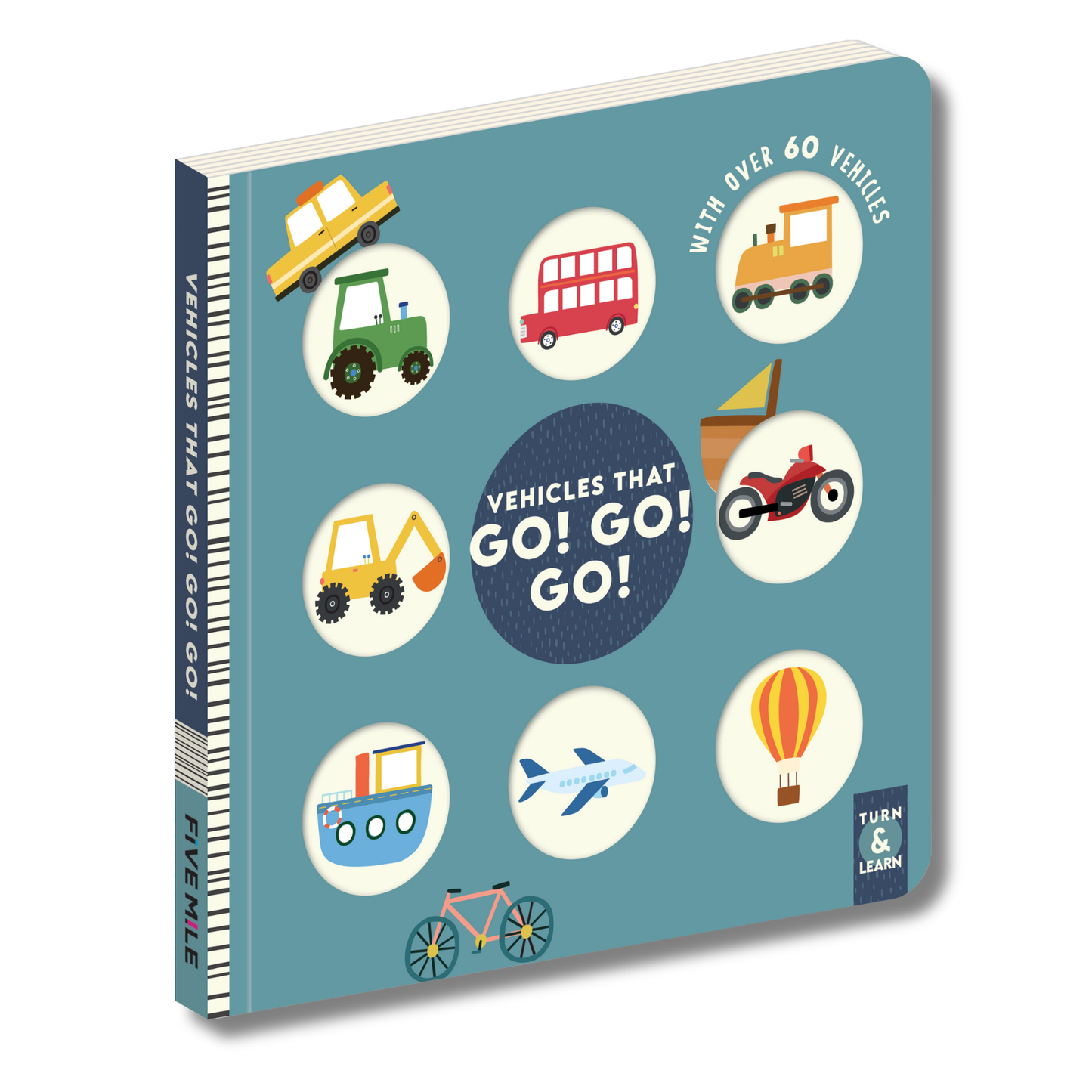 Turn & Learn: Vehicles that Go! Go! Go!