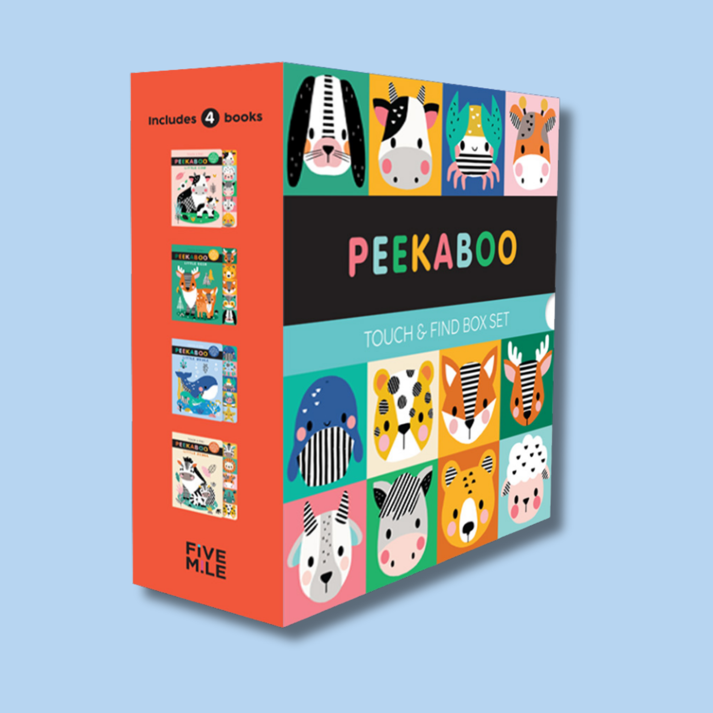 Peekaboo Touch and Find 4 Book Slipcase