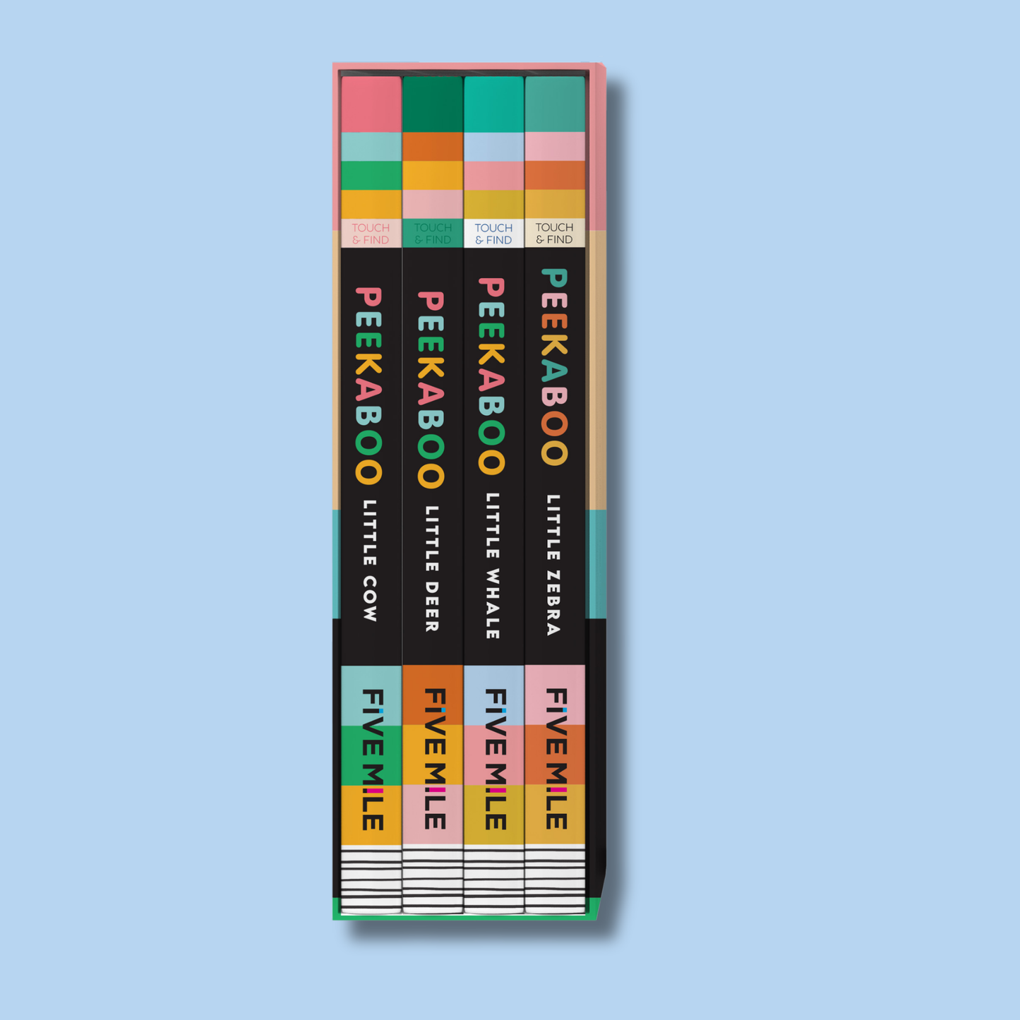 Peekaboo Touch and Find 4 Book Slipcase