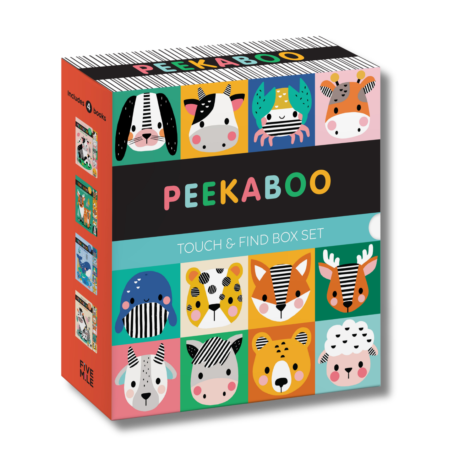Peekaboo Touch and Find 4 Book Slipcase