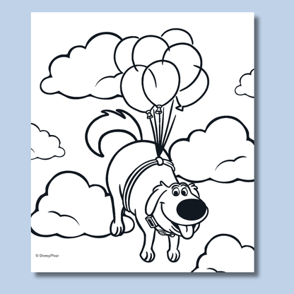 Pixar Jumbo Cosy Colouring Book