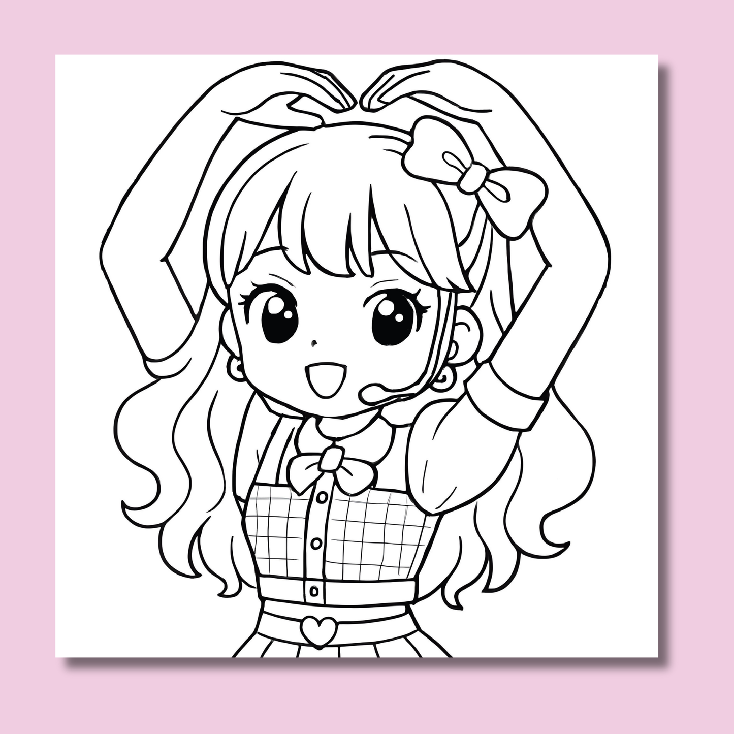 K-Pop Vibes Cosy Colouring Book and Markers by Euri Kim