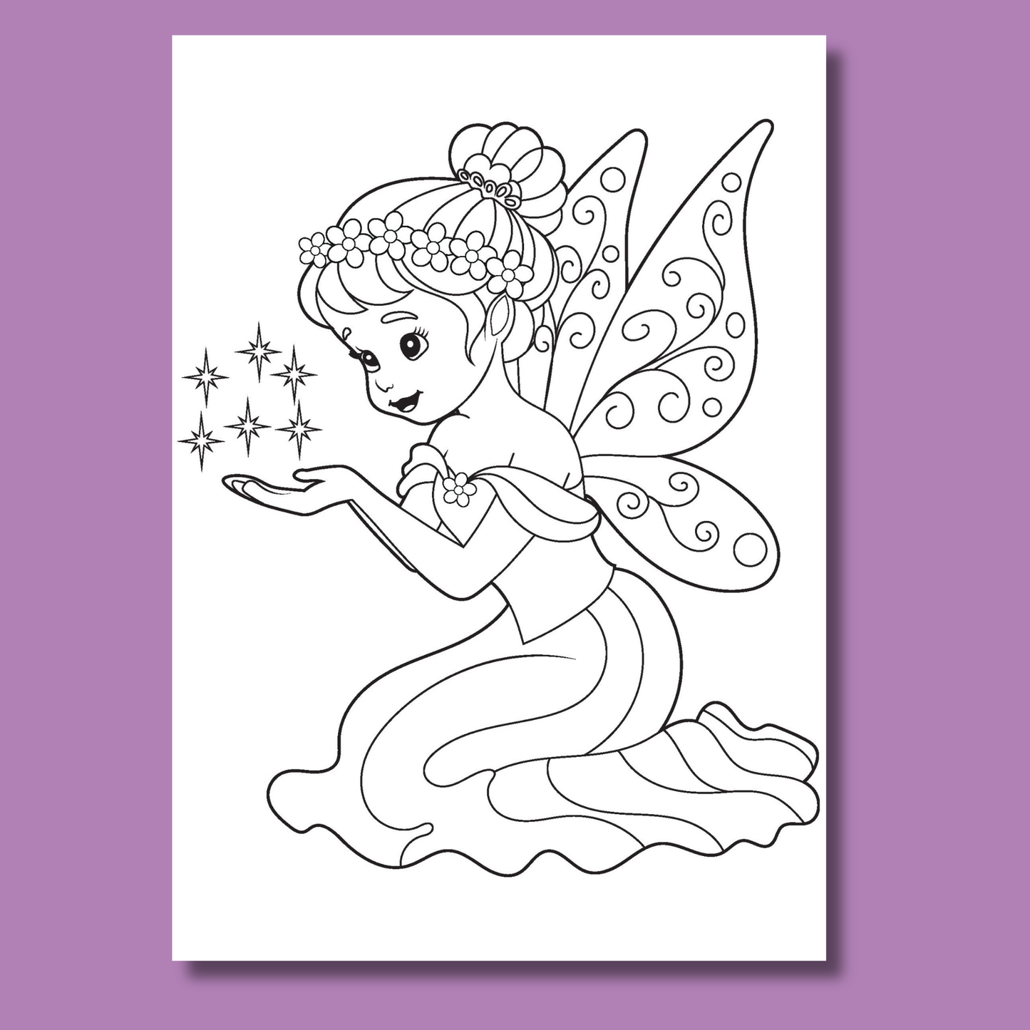 Magical Creatures Colouring Book