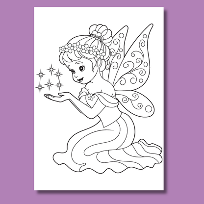 Magical Creatures Colouring Book