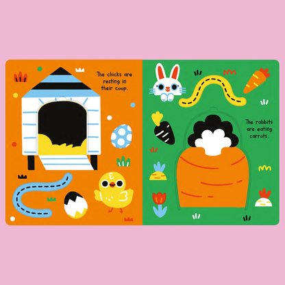 Flip Flap Trails: Little Farmyard Friends