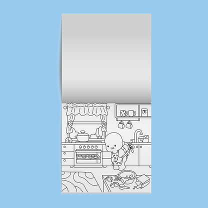 Snug Life Cosy Colouring Kit by MyArtStorey and Teodora Oprea