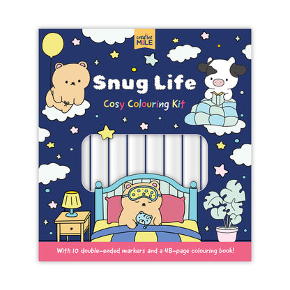 Snug Life Cosy Colouring Kit by MyArtStorey and Teodora Oprea
