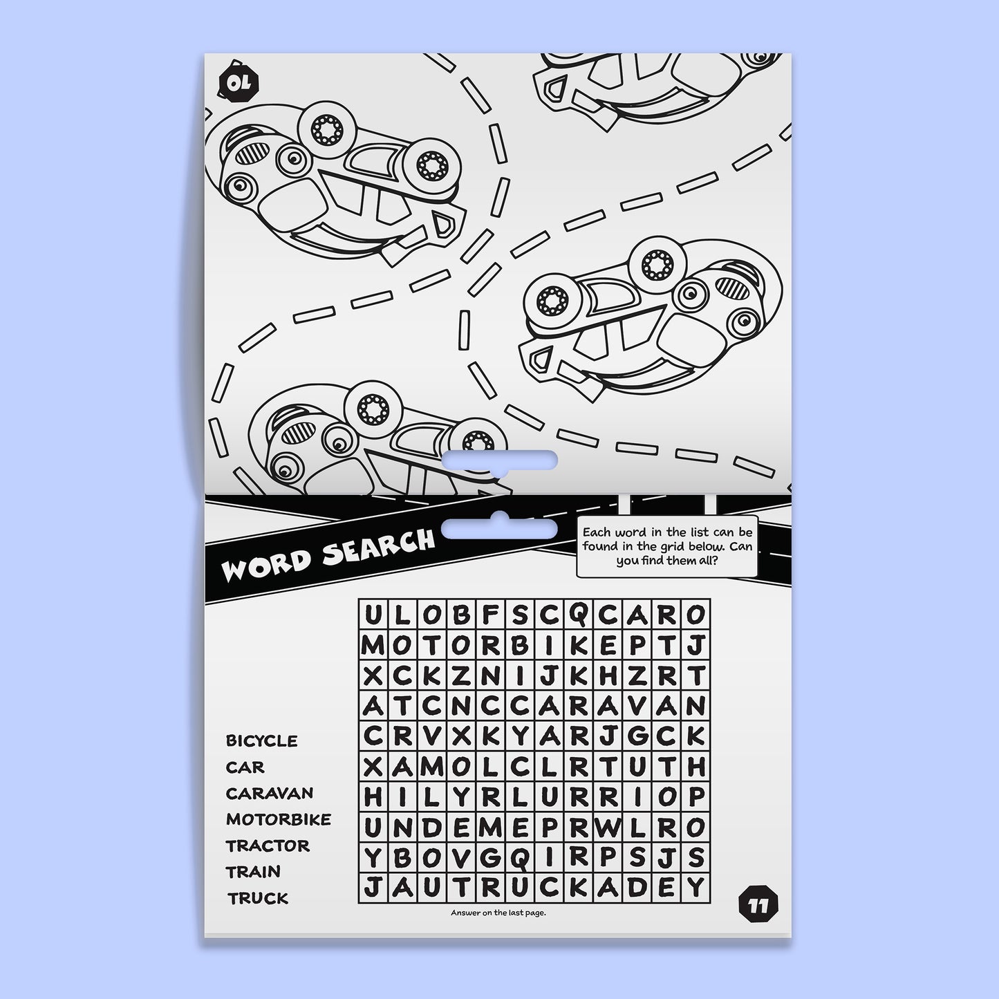 On the Road Giant Activity Pad