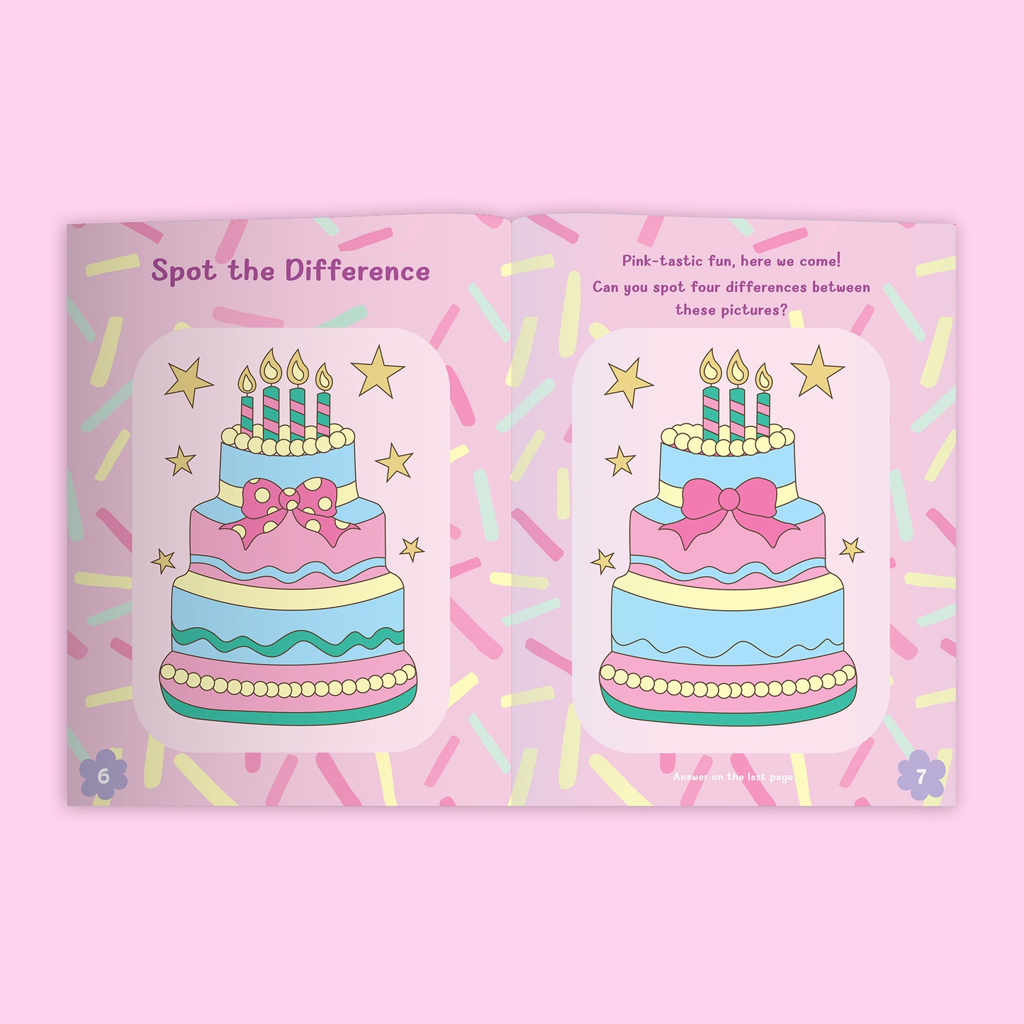 Pretty Pink Sticker Activity Book