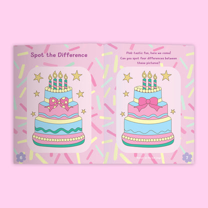 Pretty Pink Sticker Activity Book