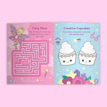 Pretty Pink Sticker Activity Book