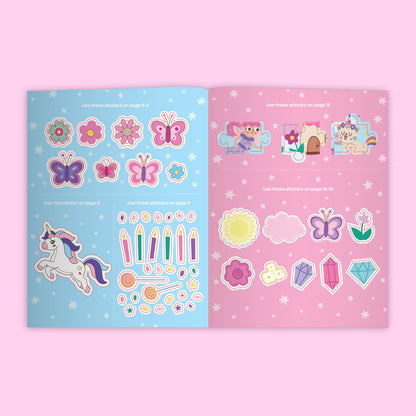 Pretty Pink Sticker Activity Book
