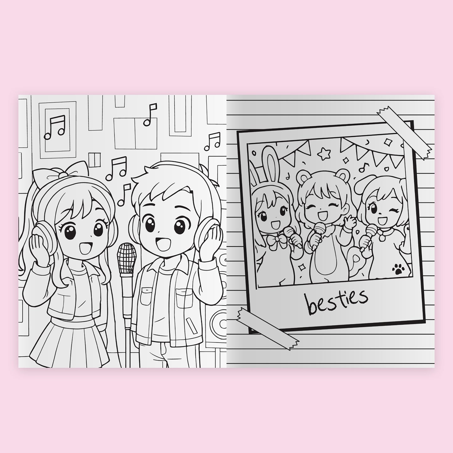 It's a K-Pop Thing Jumbo Colouring Book