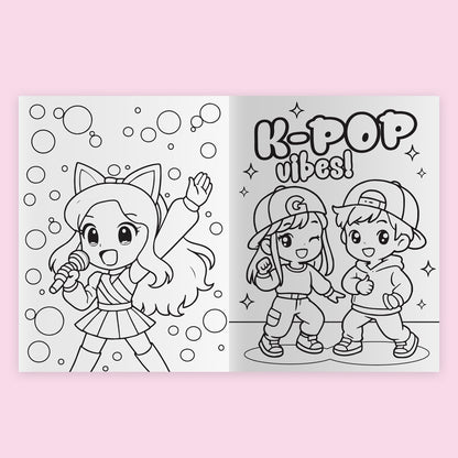 It's a K-Pop Thing Jumbo Colouring Book