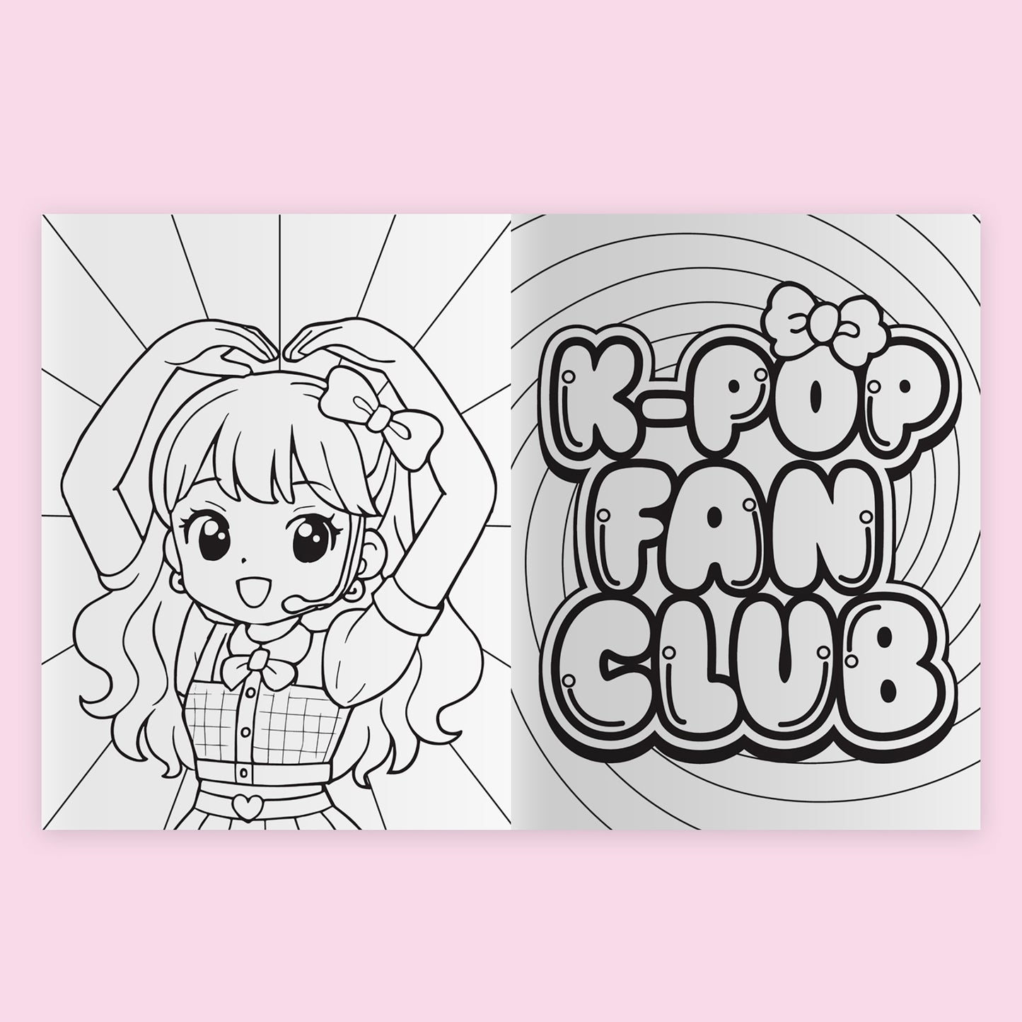 It's a K-Pop Thing Jumbo Colouring Book