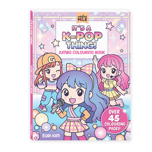 It's a K-Pop Thing Jumbo Colouring Book
