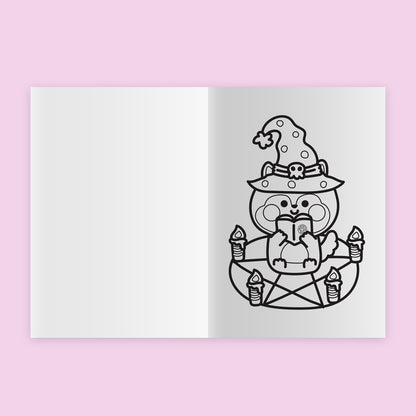 Spooky Kawaii Colouring Book