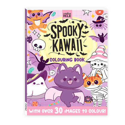 Spooky Kawaii Colouring Book