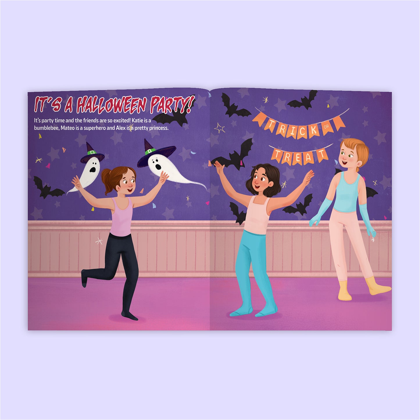 Halloween Party Sticker Dress-Up Book