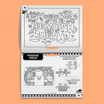 Happy Halloween Giant Activity Pad