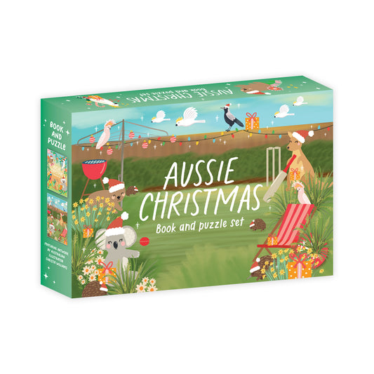 Aussie Christmas Search & Find Book and Puzzle Set by Christie Williams