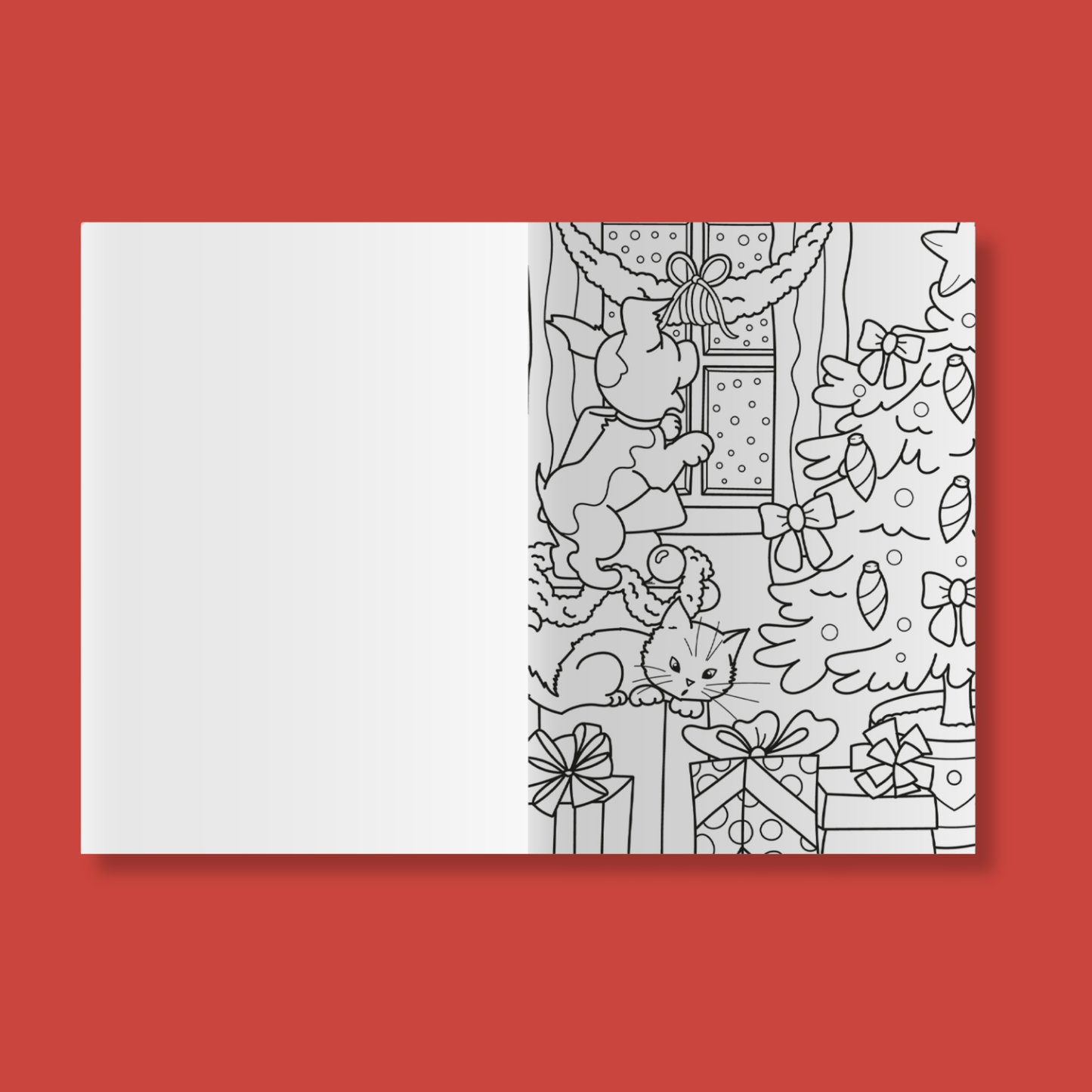 Christmas Cheer Colouring Book