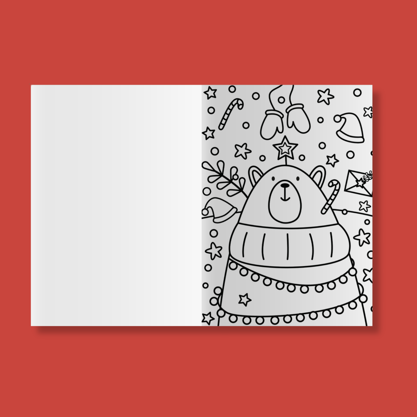 Christmas Cheer Colouring Book