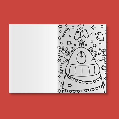 Christmas Cheer Colouring Book