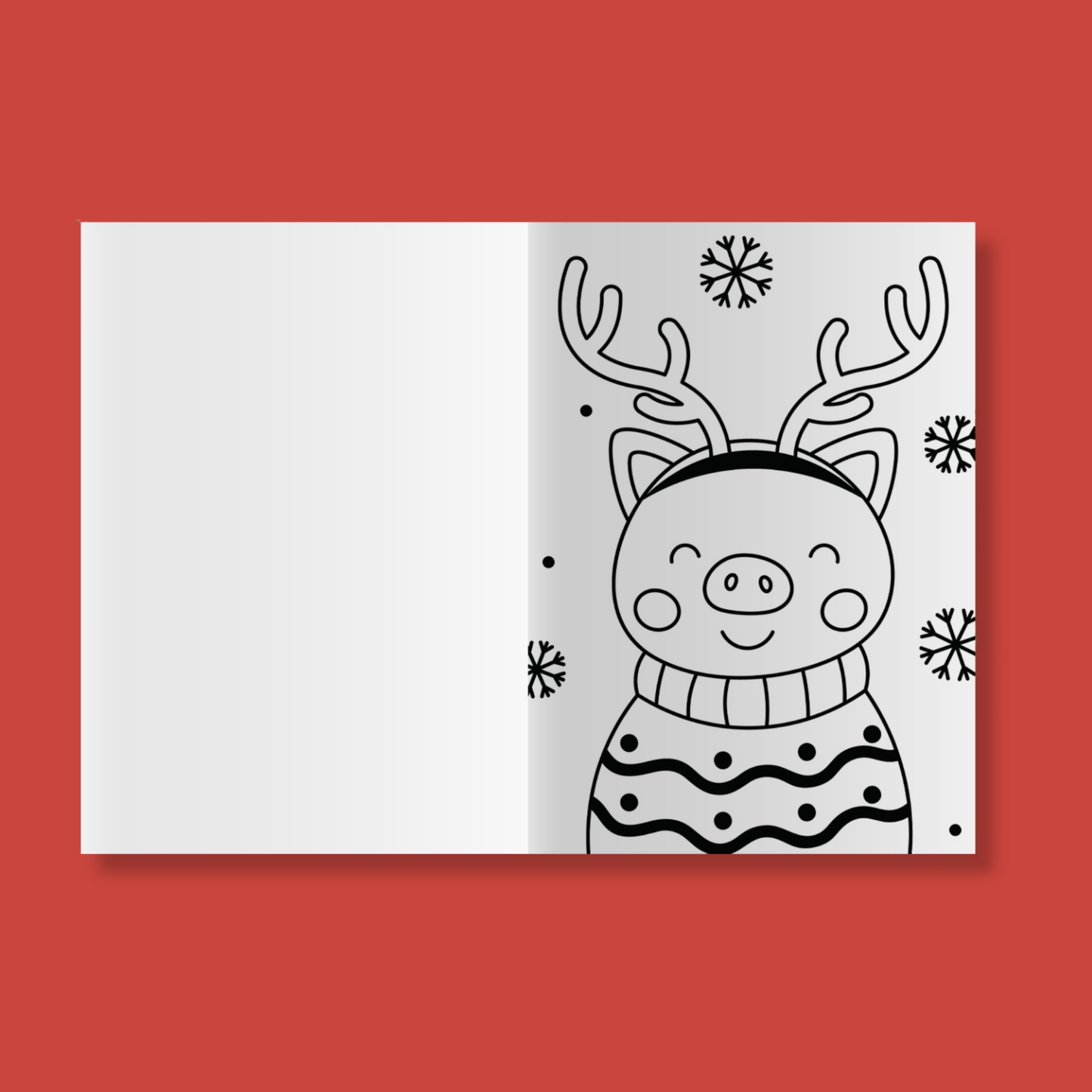 Christmas Cheer Colouring Book