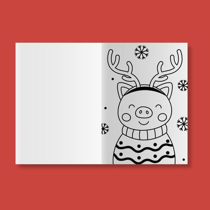Christmas Cheer Colouring Book