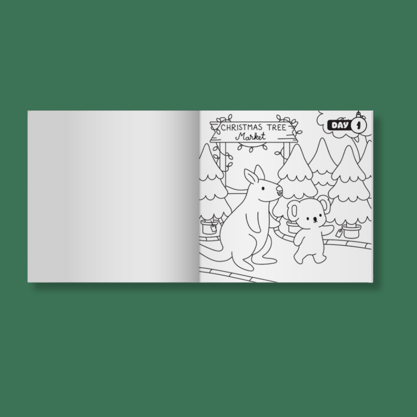 Snug Life Advent Cosy Colouring Book by Teodora Oprea and Jake McDonald