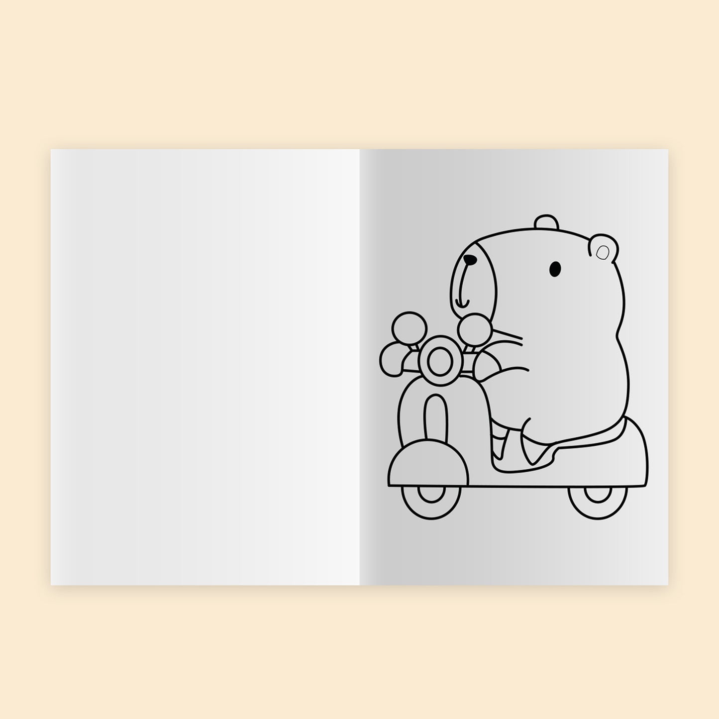 Be Cappy Colouring Book