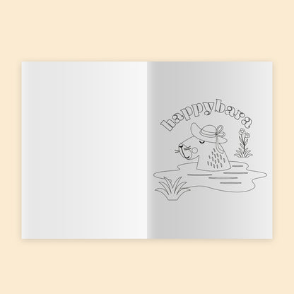 Be Cappy Colouring Book