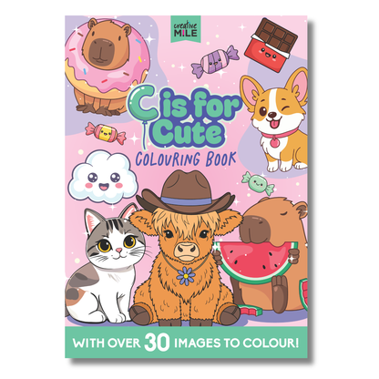 C is for Cute Colouring Book