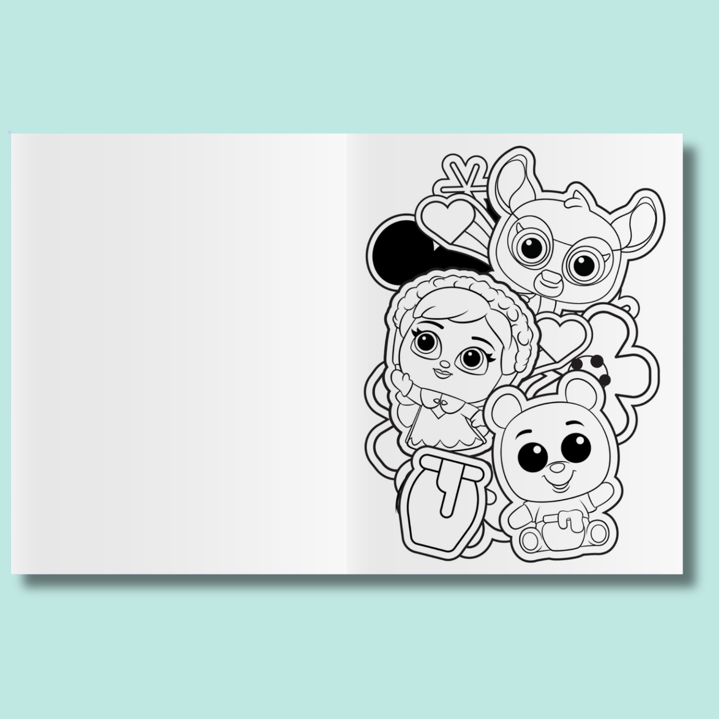 Disney Doorables Easter Surprise Colouring Book