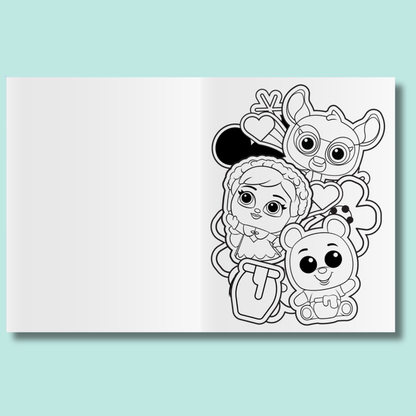 Disney Doorables Easter Surprise Colouring Book