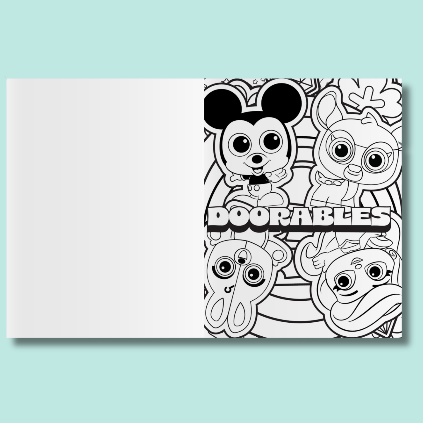 Disney Doorables Easter Surprise Colouring Book