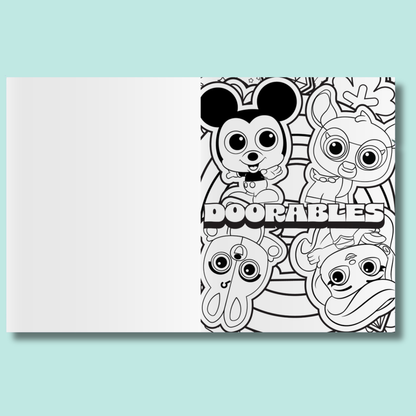 Disney Doorables Easter Surprise Colouring Book