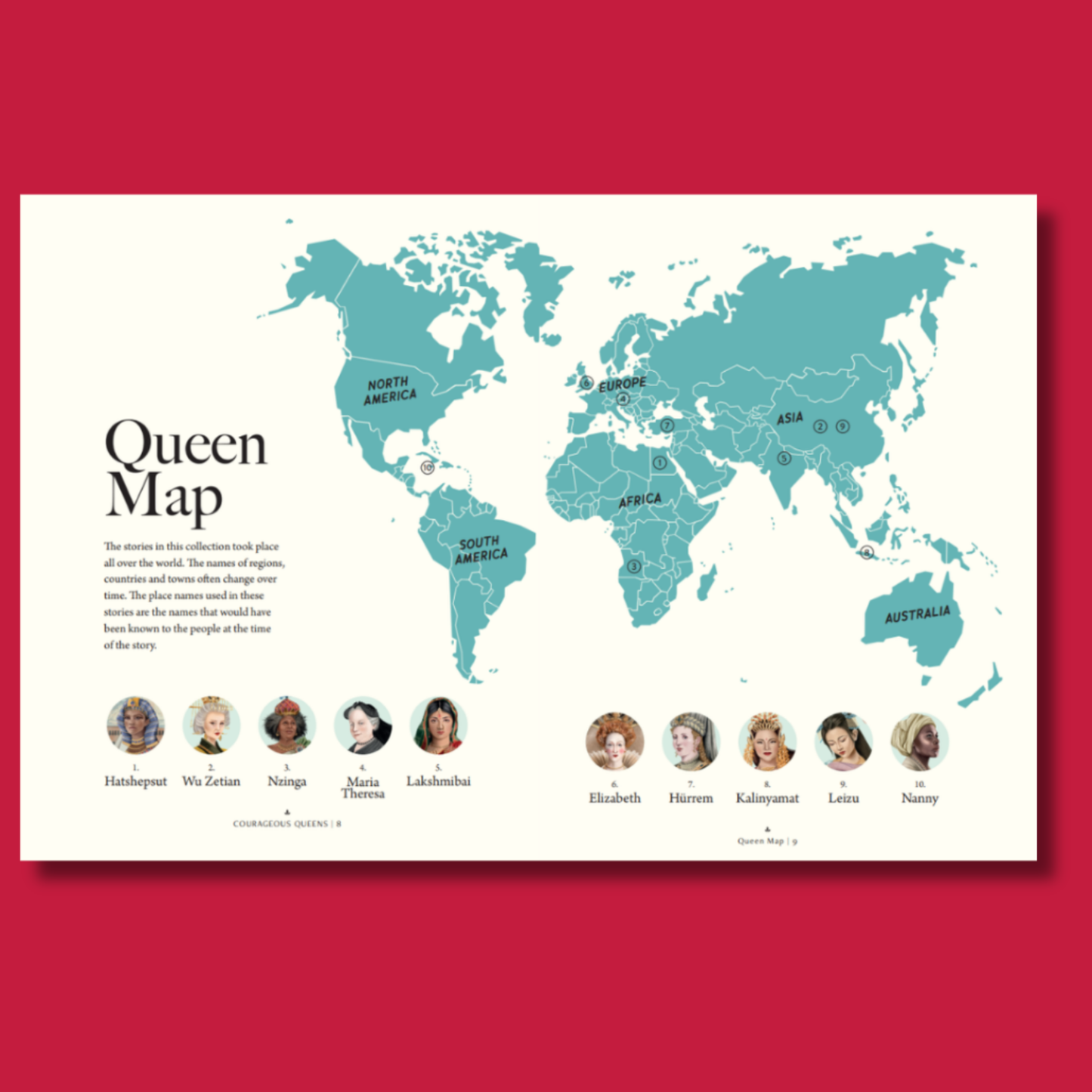 Courageous Queens by Angela Buckingham