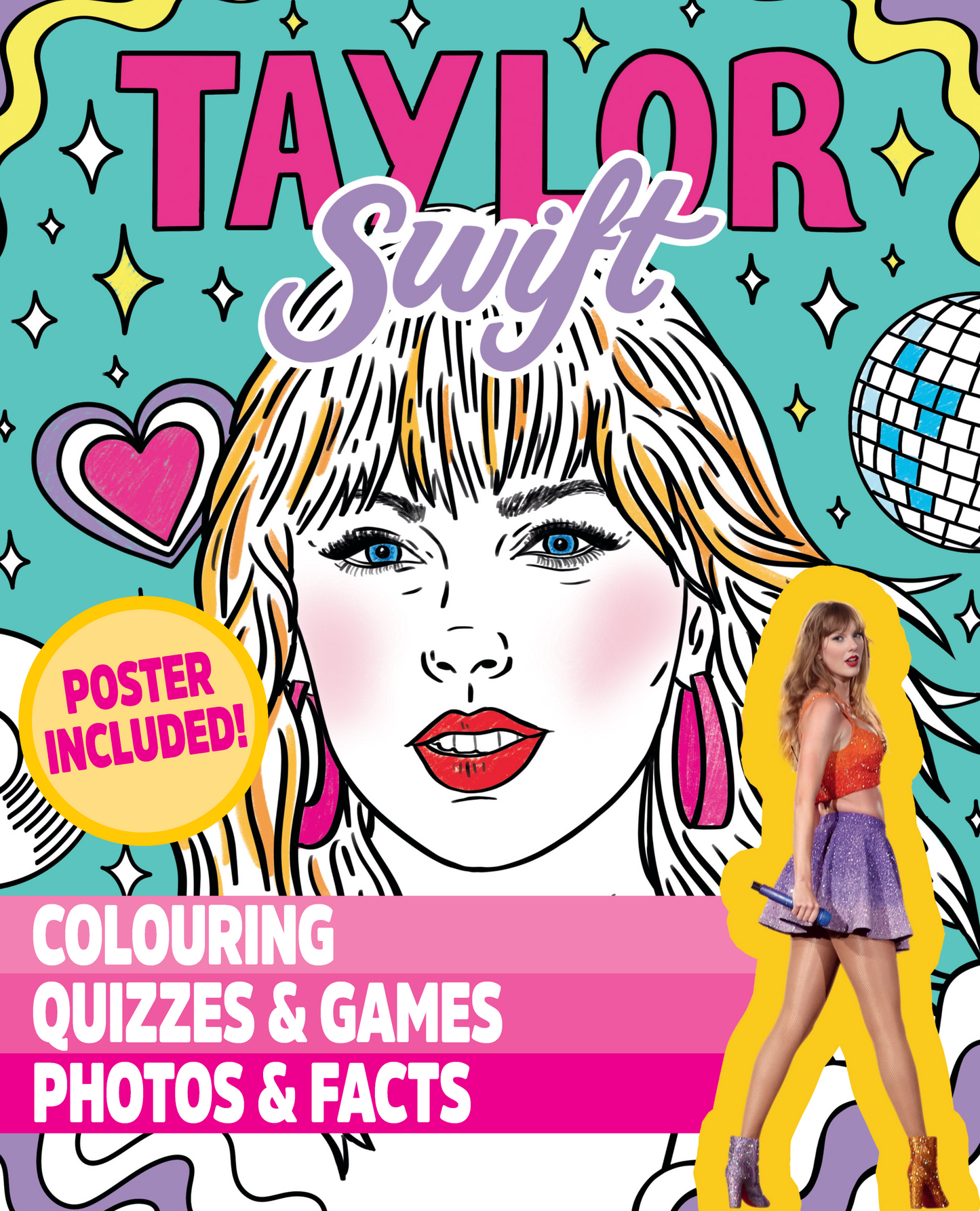 Taylor Swift Colouring and Activity Book