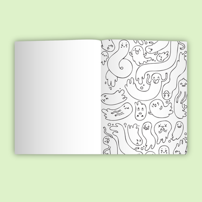 Happy Halloween Colouring Book