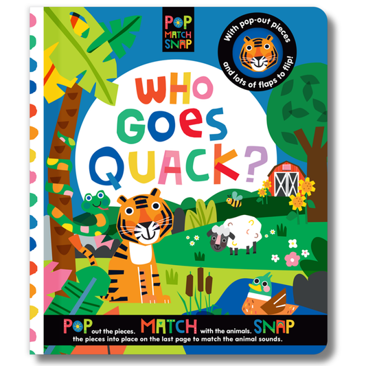 Pop, Match Snap Who Goes Quack? by Rebecca Weerasekera