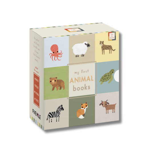 See & Speak My First Animal 4 Book Slipcase by Sarah Lock