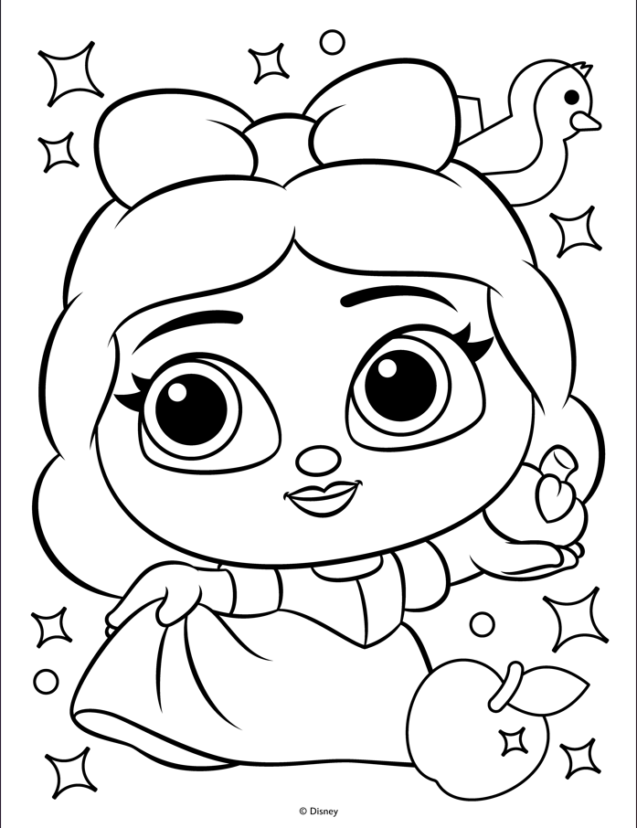 Disney Princess Doorables Sticker Activity Book