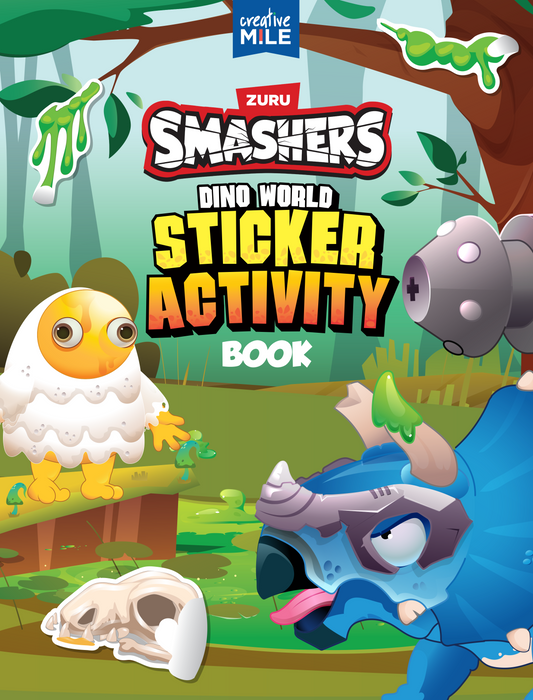 Smashers Dino World Sticker Activity Book